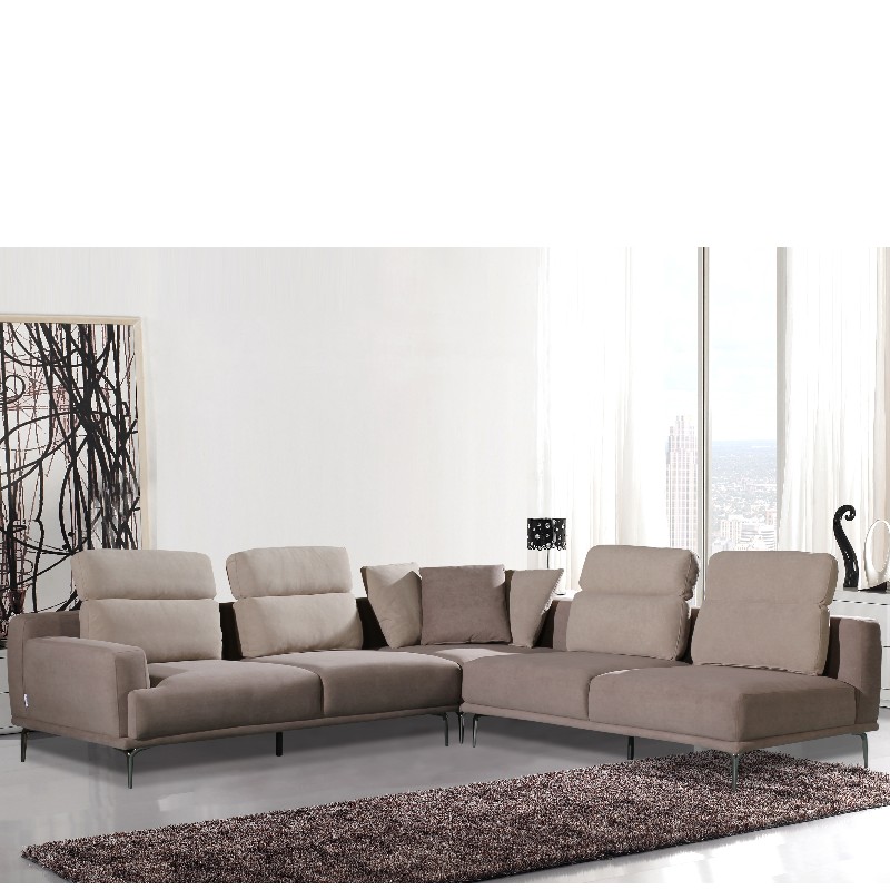 Fabric Chaise sekční pohovka rohová pohovka obývací pokoj pohovka